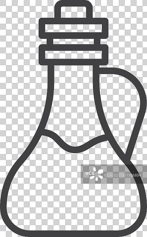 白底醋图标集图片素材