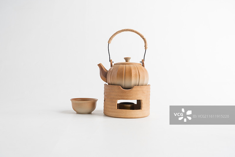 陶茶壶图片素材