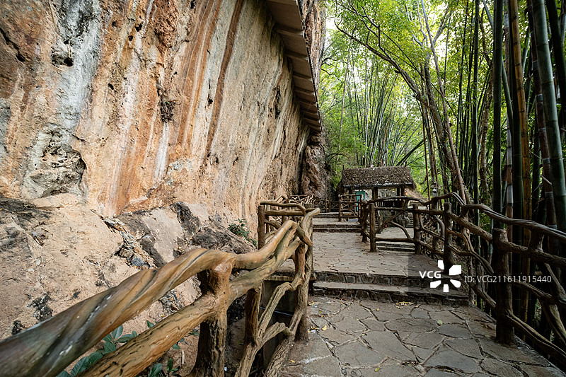沧源崖画景区图片素材