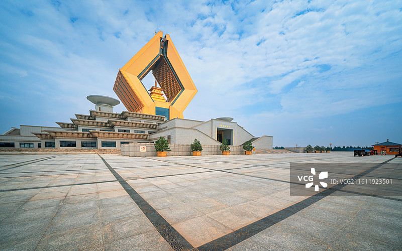 陕西宝鸡法门寺风光图片素材