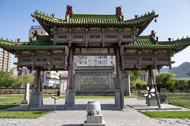 乌兰巴托博克多汗冬宫图片素材