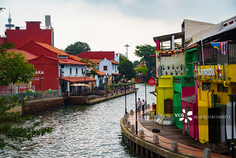 马六甲河图片素材