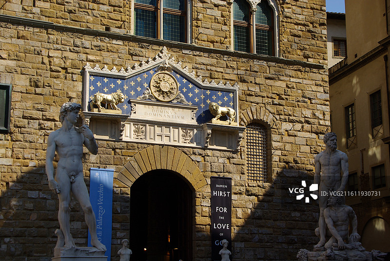 意大利佛罗伦萨的‌旧宫（Palazzo Vecchio）图片素材