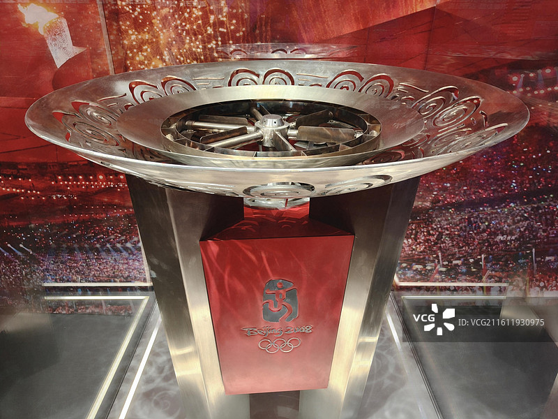 第二十九届夏季奥运会圣火盆、圣火台(北京)图片素材