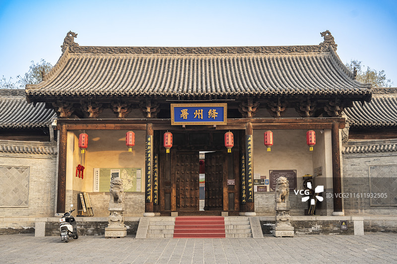 山西省运城市新绛县绛州署衙图片素材