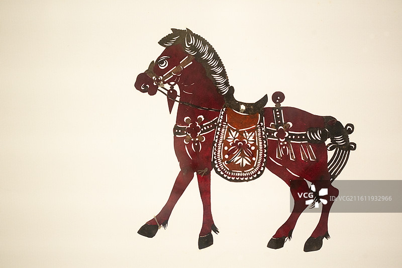 四川成都市博物馆皮影展图片素材