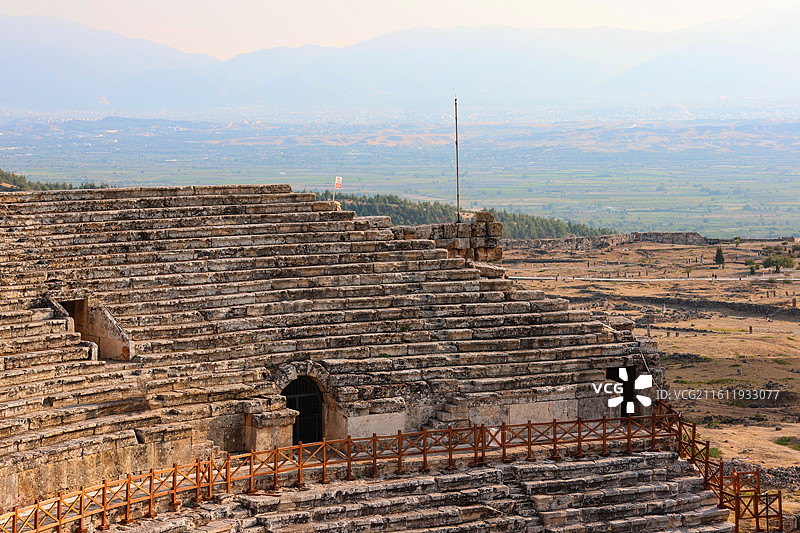 希拉波利斯古罗马大剧场图片素材