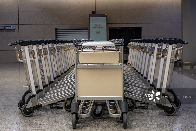 上海虹桥国际机场和绵阳南郊机场内景图片素材