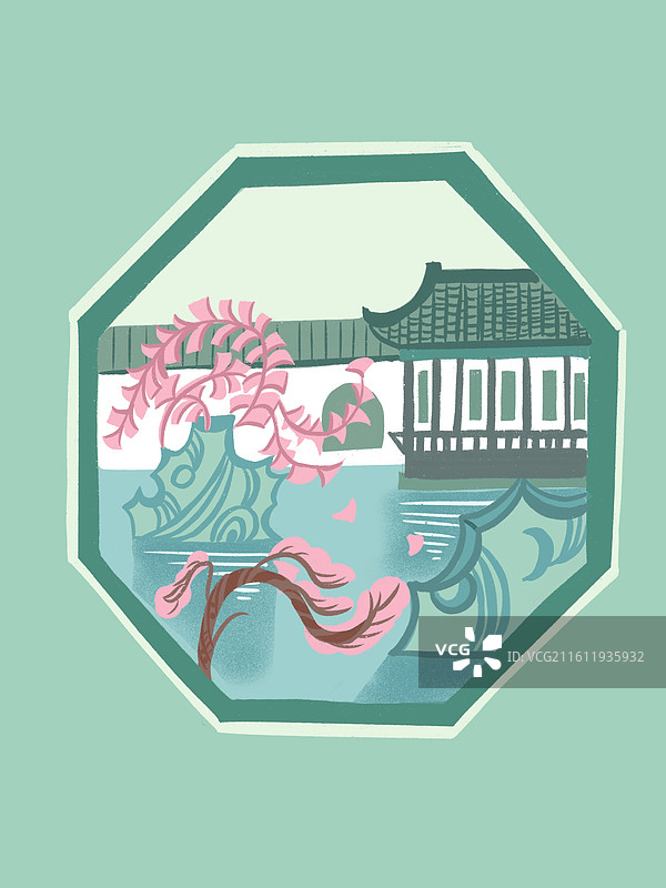 江南园林图片素材