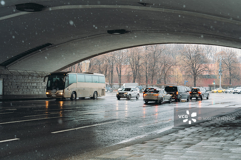 莫斯科克里姆林宫外围及其周边图片素材