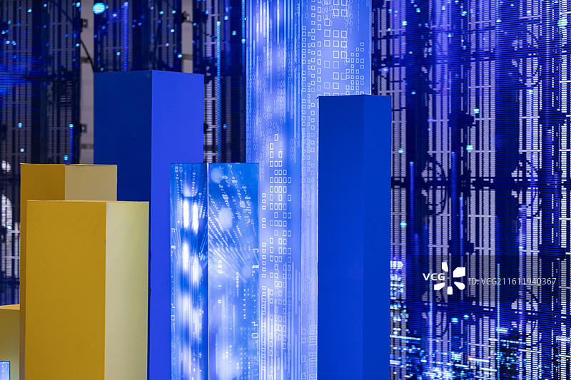 模型指标建筑场景图图片素材