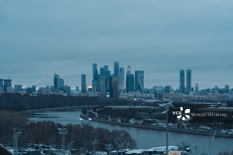 莫斯科麻雀山图片素材