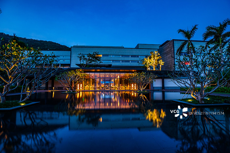 太阳湾柏悦酒店之晨图片素材