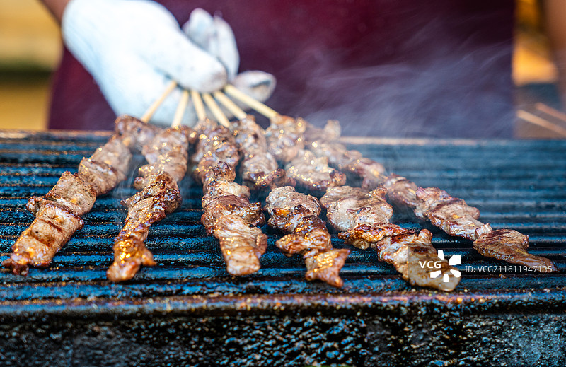 丽江烤牦牛肉图片素材