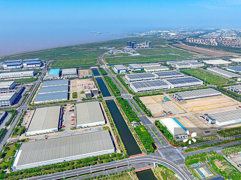 临港物贸园区同盛物流仓库 顺运路海博斯班赛 洋山特殊综合保税区陆域 临港自贸区洋山特保区海关图片素材