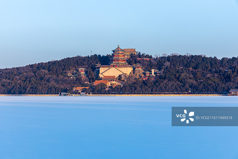 冬日颐和园图片素材