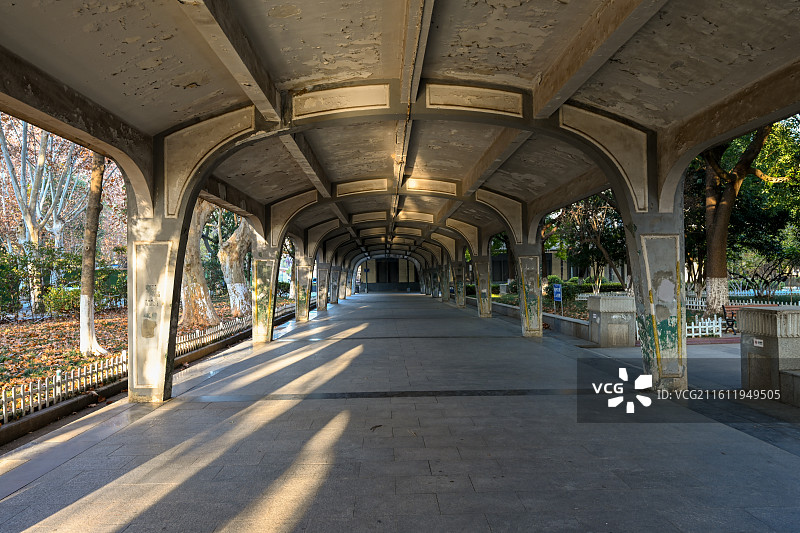 南京浦口火车站街区，朱自清背影发生地，中国最文艺火车站图片素材