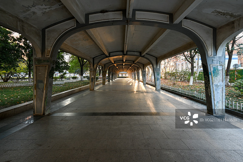 南京浦口火车站街区，朱自清背影发生地，中国最文艺火车站图片素材