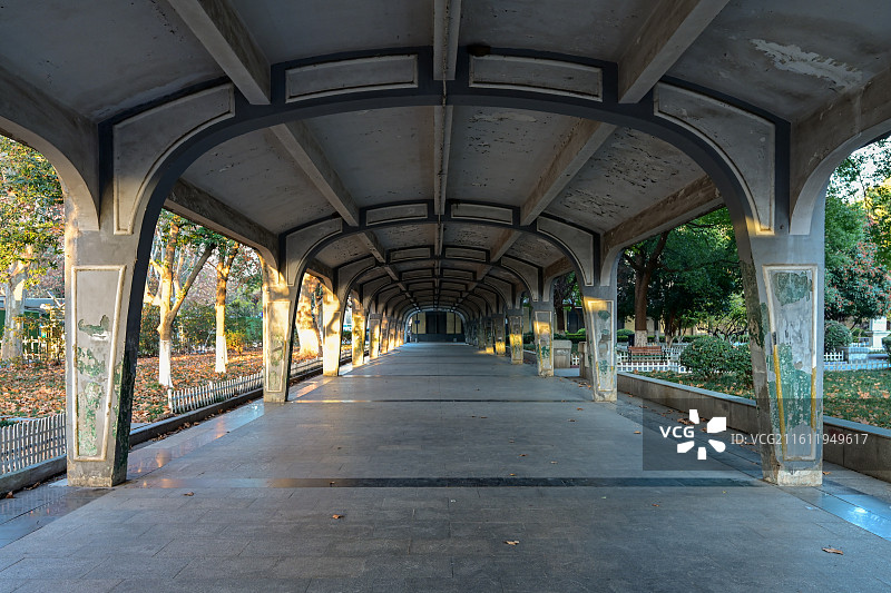 南京浦口火车站街区，朱自清背影发生地，中国最文艺火车站图片素材