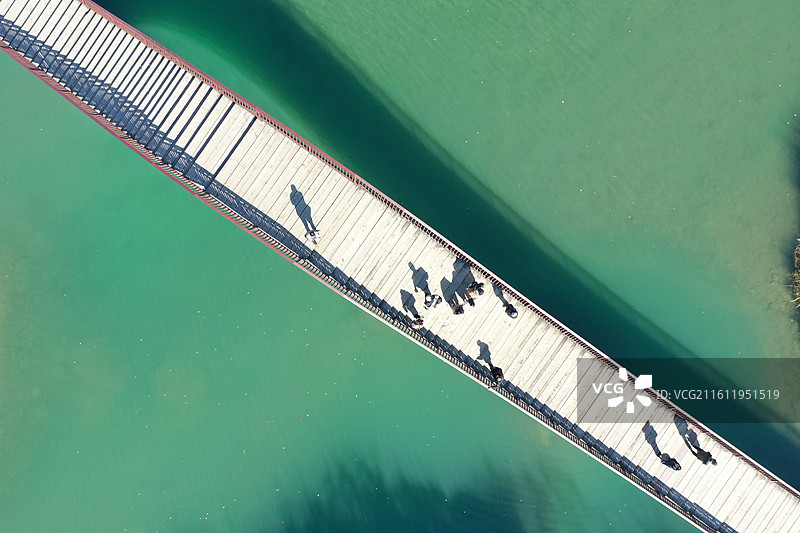 航拍安徽黄山市龙川古镇图片素材