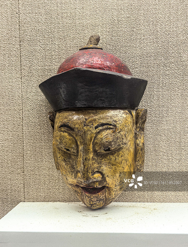 道真中华仡佬文化博物馆藏品 ，贵州仡佬族傩文化藏品，傩面具，傩文化剪纸，傩文化雕版图片素材