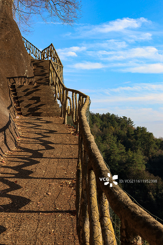 齐云山景区风光图片素材