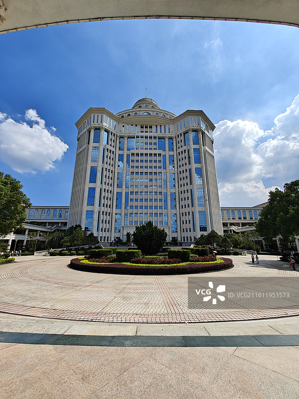 佛山市顺德区白宫区政府办公主体楼图片素材