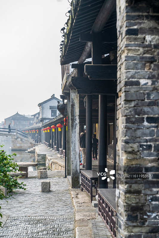 嘉善西塘古镇图片素材