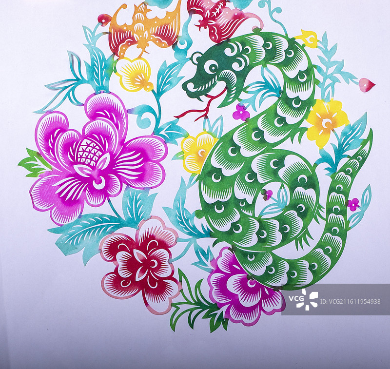 传统剪花 民俗艺术装饰摄影图片素材