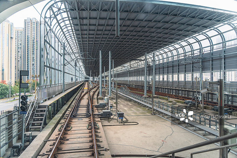 地铁轨道图片素材