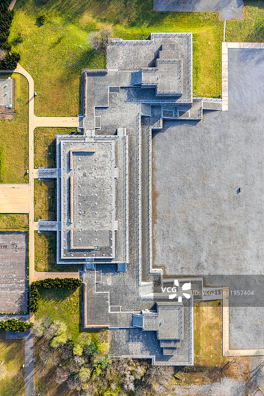 西安大明宫含元殿遗址图片素材