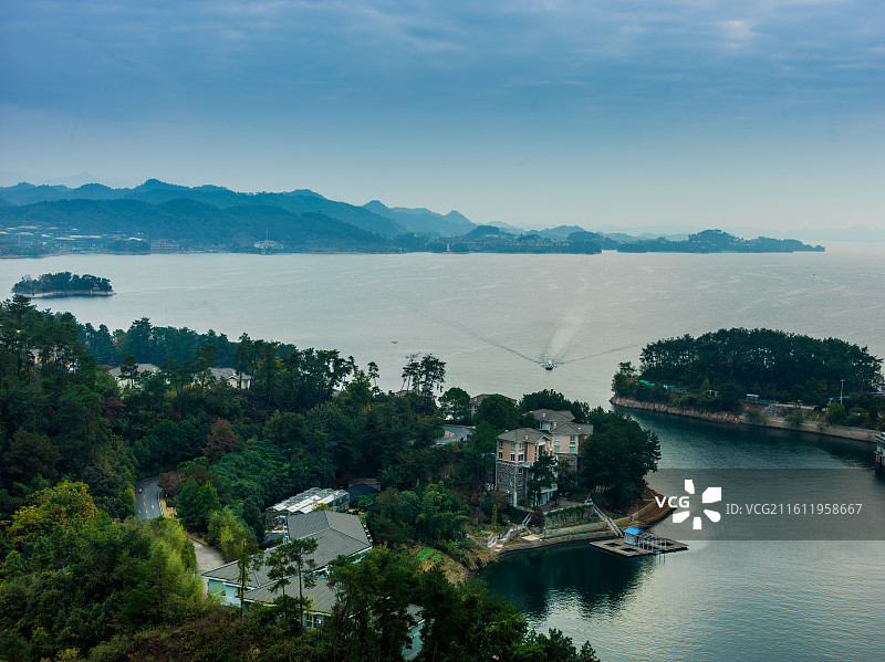 浙江省杭州市淳安县千岛湖景区图片素材