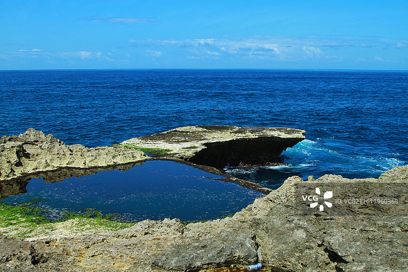 印尼蓝梦岛图片素材