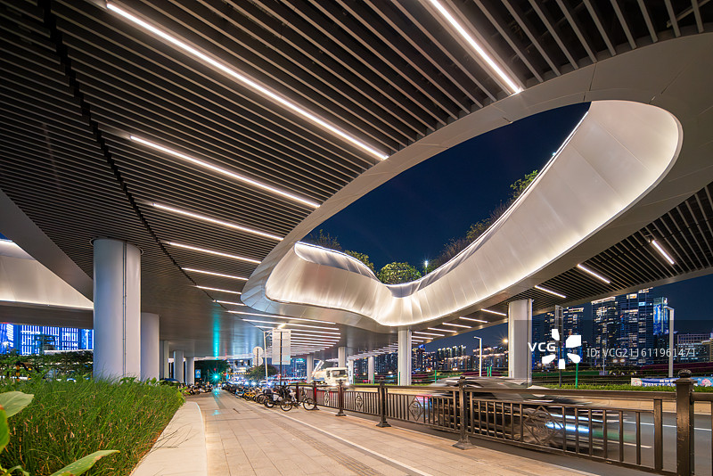 琶洲人行桥图片素材