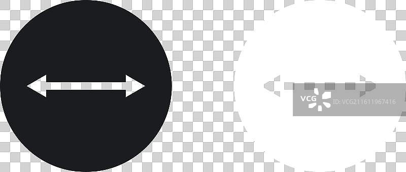 直径图标集，白色背景图片素材