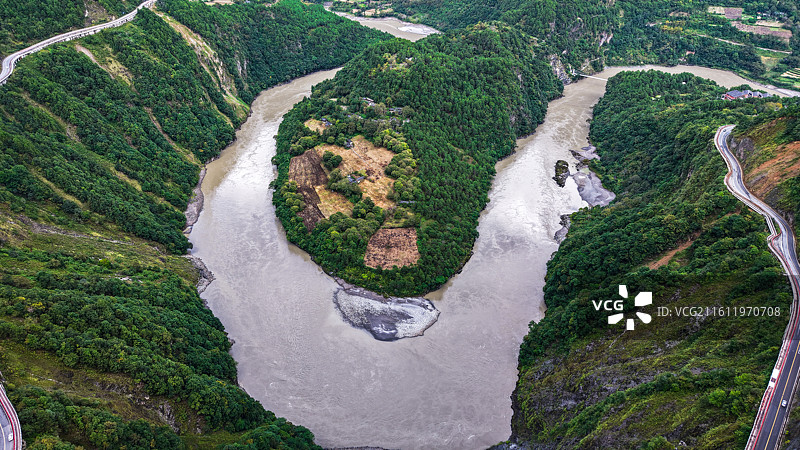 怒江第一湾图片素材