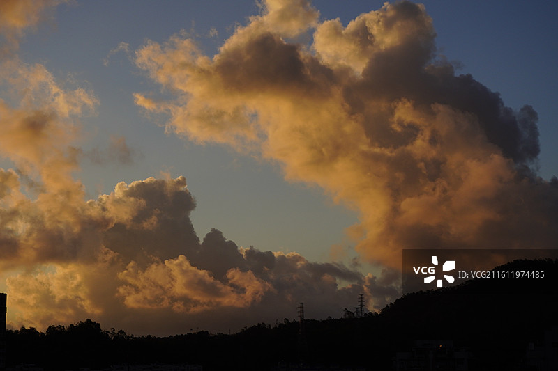 日出云景图片素材