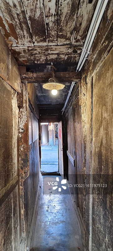 云南普洱～思茅老街-戴家巷古建筑群图片素材