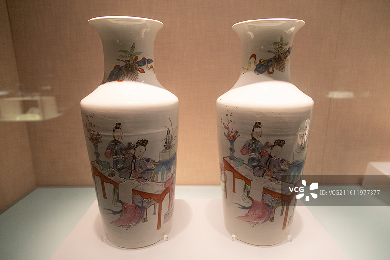 首都博物馆古代瓷器艺术精品展图片素材