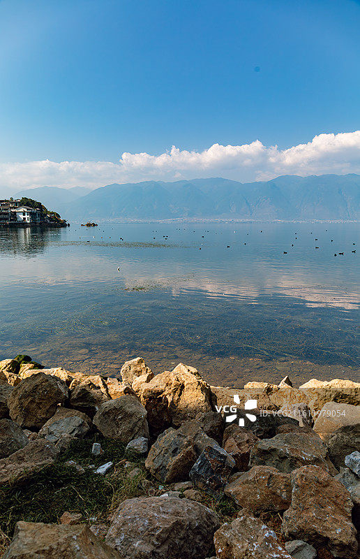大理洱海风景图片素材