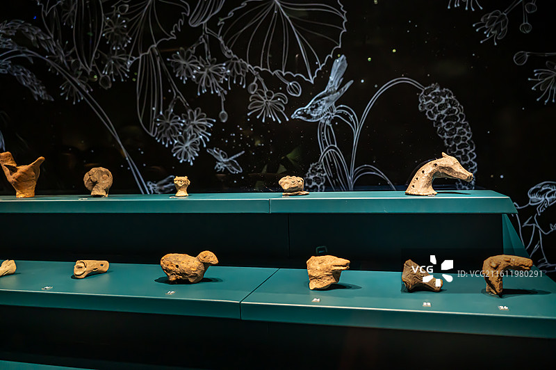 四川广汉三星堆博物馆图片素材