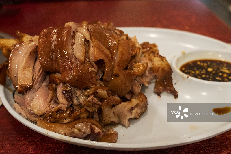 老北京特色肘子图片素材