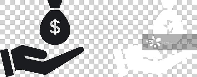 白色背景上的继承法图标集图片素材