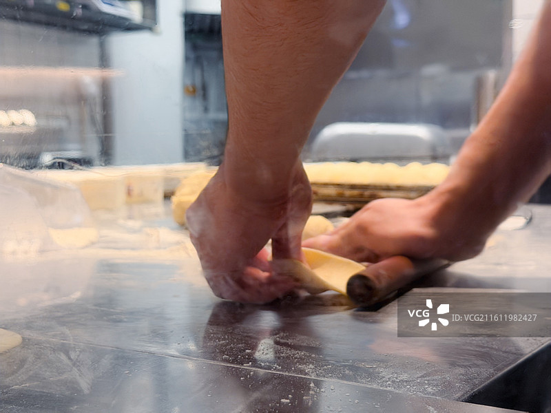 擀面皮，饺子皮，擀面杖图片素材