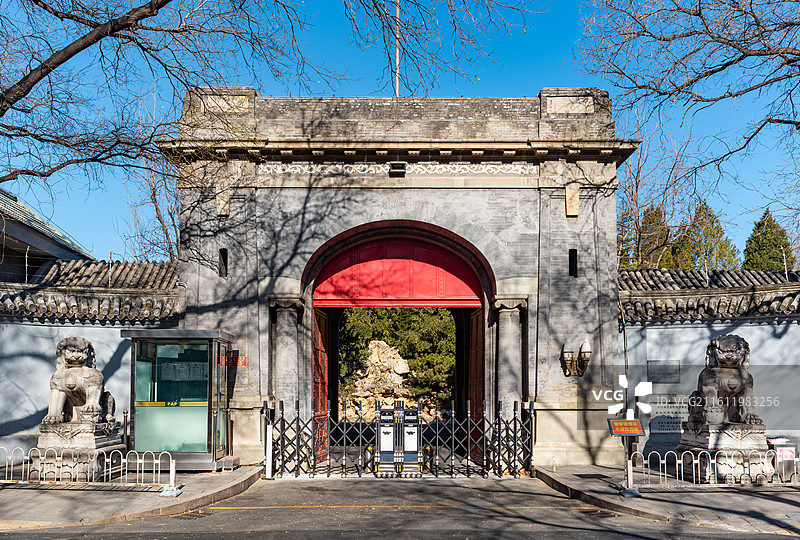 北京东交民巷使馆建筑群法国使馆旧址图片素材