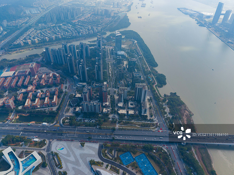 广州市南沙区，南沙体育馆图片素材