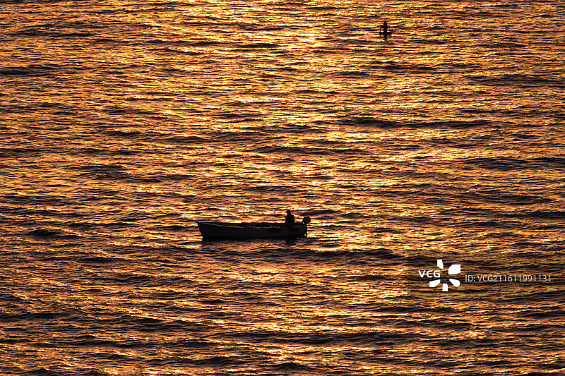 阿马尔菲海岸日落图片素材