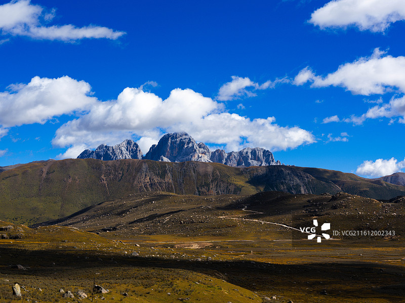 川西之甘孜德格白玉石渠之旅图片素材