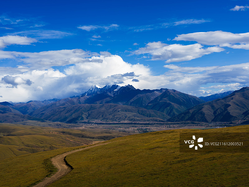 川西之甘孜德格白玉石渠之旅图片素材