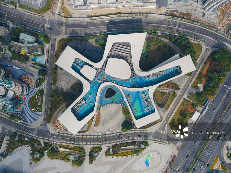 广州市南沙区，南沙体育馆图片素材